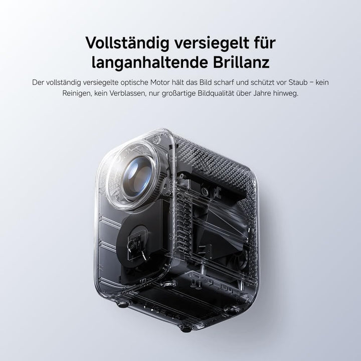 Xiaomi L1 Smart Beamer 1080P Full HD mit Google TV &amp; Netflix, Tragbarer Heimkino Projektor, Autofoku
