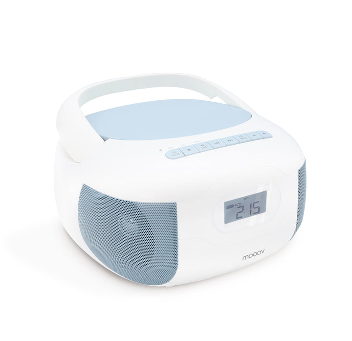 CD Player Radio Celeste Bluetooth, MP3 mit USB-Anschluss, Micro-SD-Karte - Blau - Metronic 477187