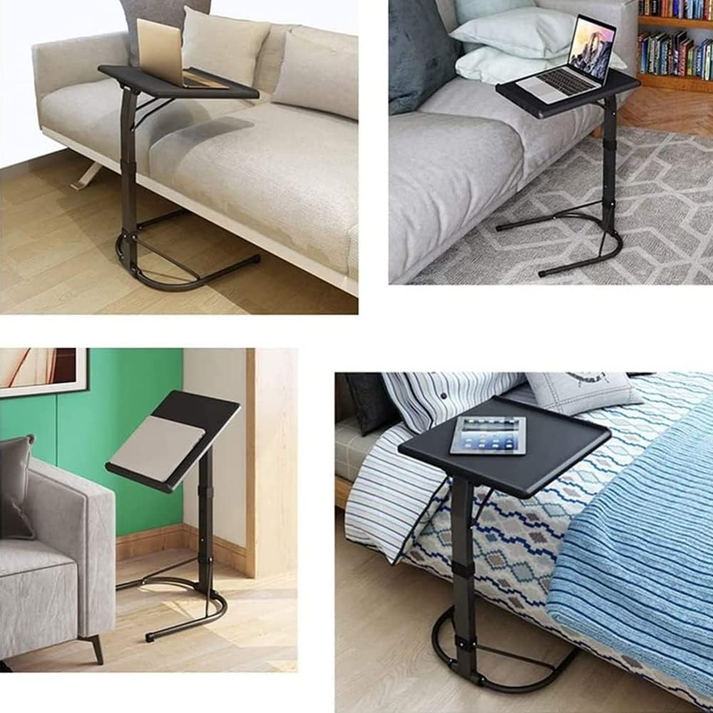 Beistelltisch, faltbar, für Laptop, höhenverstellbar und neigbar, leicht und tragbar, für Bett, Sofa