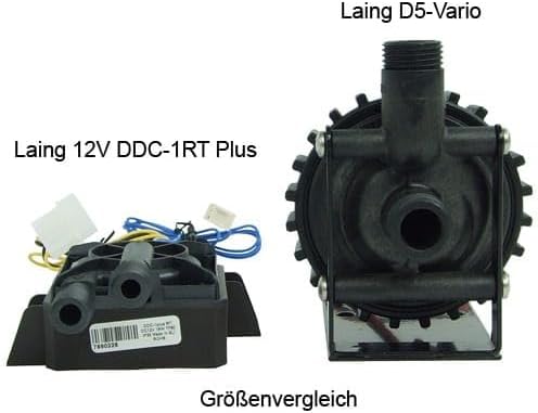 Laing Compatible Original-Pumpe DDC-1RT/Plus - 12V mit 2X G1/4 Aussengewinde