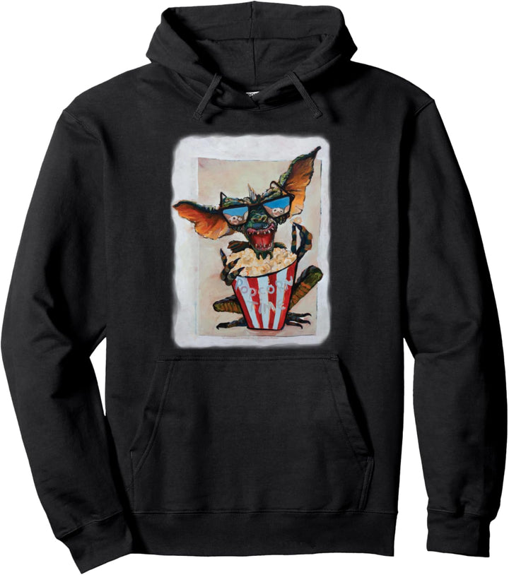WB 100: Gremlins Popcorn Time With Stripe And Gizmo Pullover Hoodie