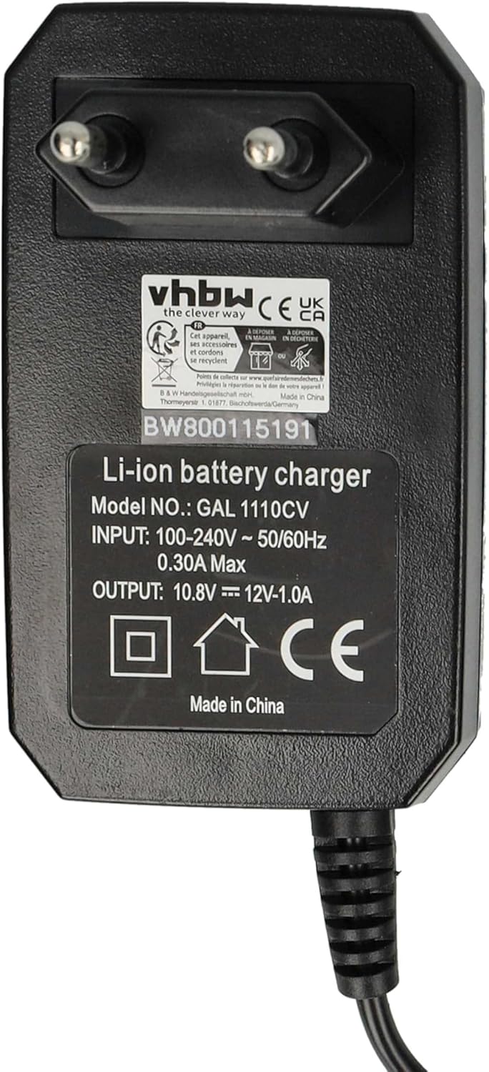 vhbw Ladegerät kompatibel mit Würth 0700996210 Werkzeug Akkus - Typ 1