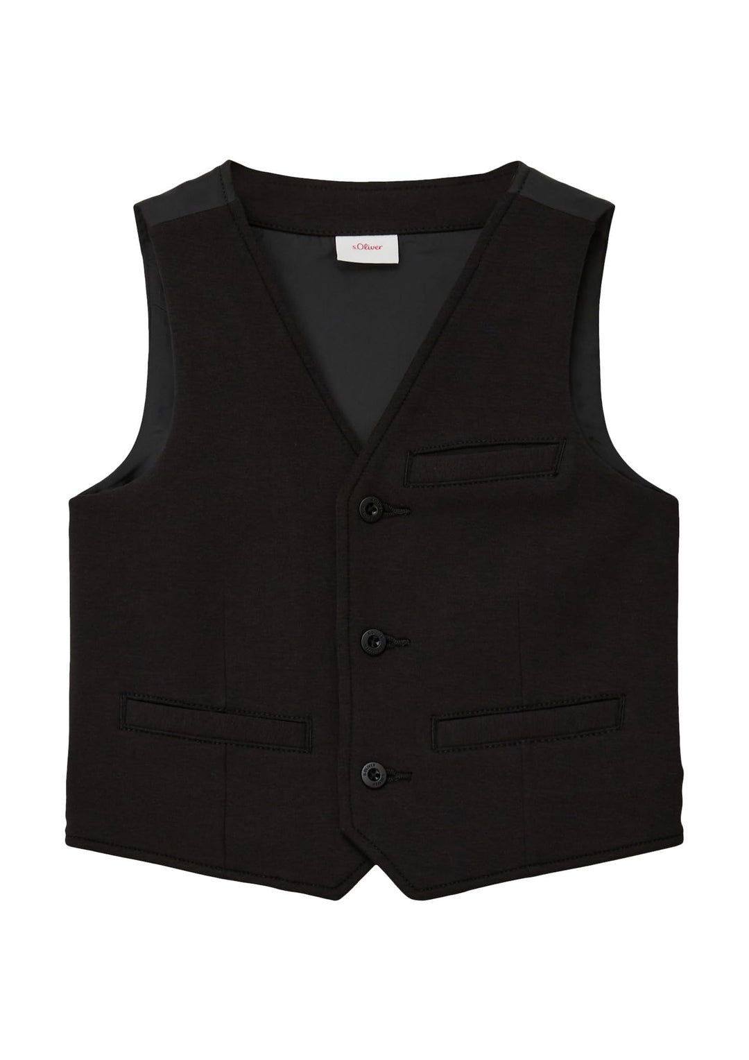 Festliche Weste aus Jersey 110 Schwarz, 110 Schwarz