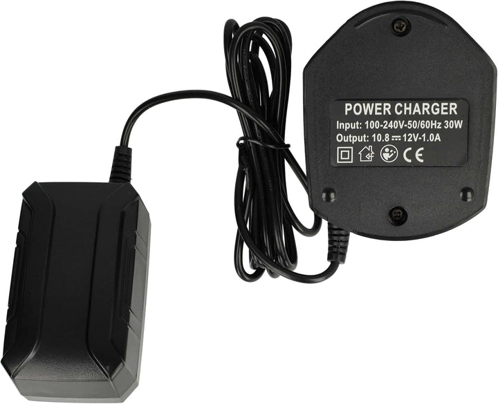 vhbw Ladegerät kompatibel mit Bosch PS70-2A, PSM 10.8 LI, PSR 10.8 Li-2 Werkzeug Akkus - Typ 1