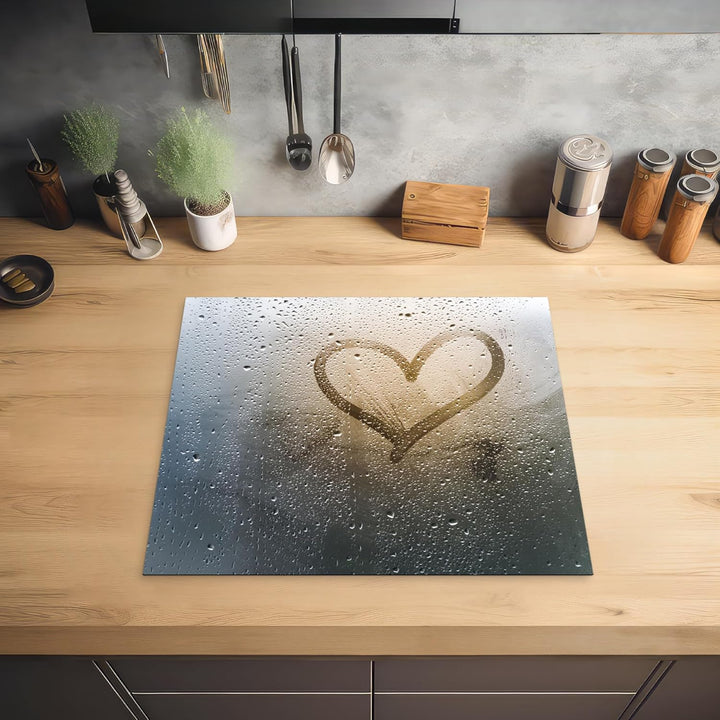 KitchenYeah© Herdabdeckplatte Einteilig Ceranfeld Abdeckplatte Küche Deko Ceranfeldabdeckung Herdabd