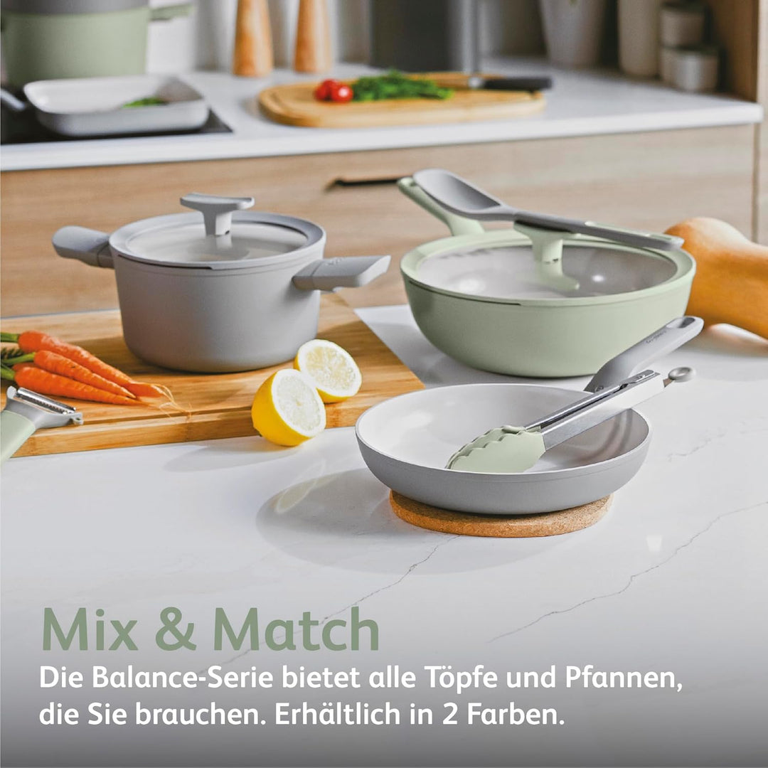 Berghoff Leo Balance Antihaft-Pfanne 24cm - Bratpfanne induktion - für alle Herdarten - Pfannen ohne