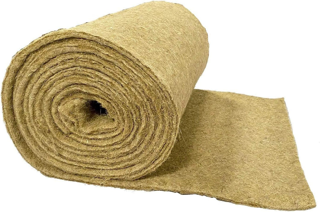Nager-Teppich aus 100 % Hanf, Meterware, 0,50 m x 5,00 m x ca. 1 cm dick, (EUR 12,40/m²), Nagermatte