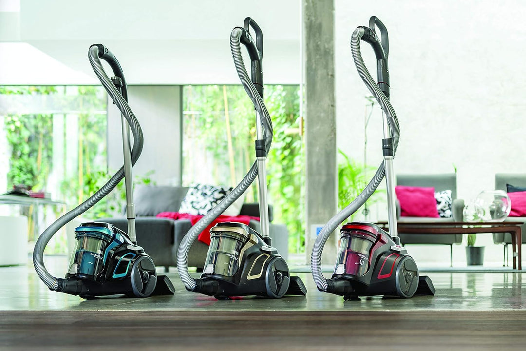 Hoover Bodenstaubsauger mit Parkettdüse – beutelloser Staubsauger mit Zyklon- & Selbstreinigungs-Tec