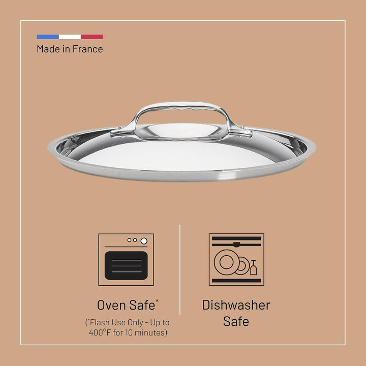 De Buyer Deckel, Edelstahl, Silber, 23.9 x 23.9 x 61 cm, 23.9 x 23.9 x 61 cm