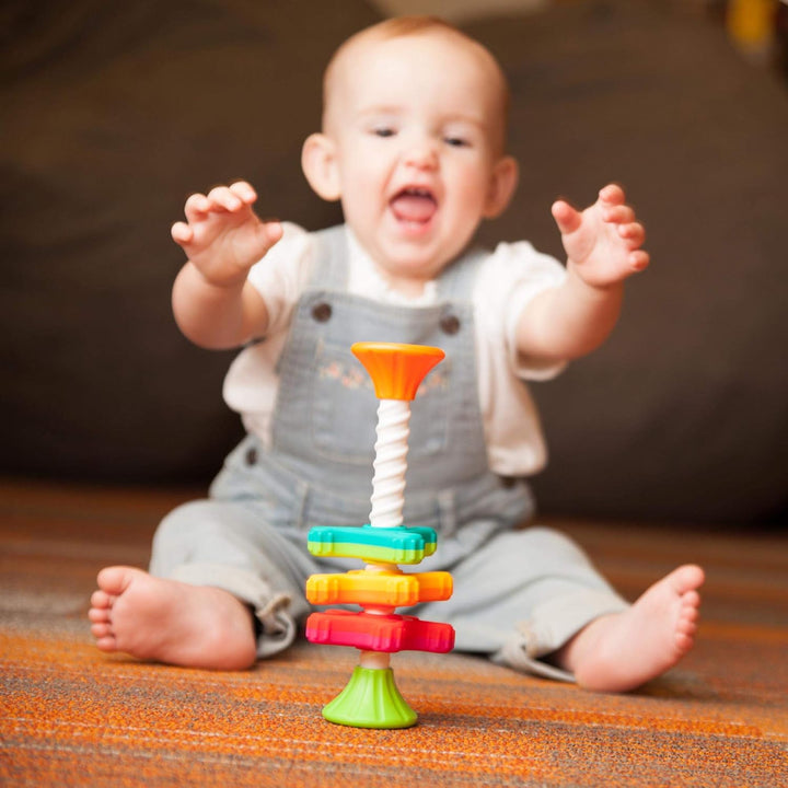 Fat Brain Toys FA134-1 MiniSpinny Spiel Mini Spinny, Mini Spinny