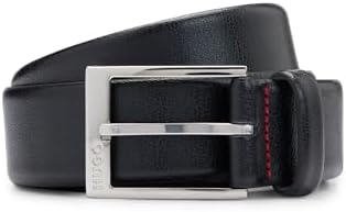HUGO Gürtel Herren 80 Schwarz001, 80 Schwarz001