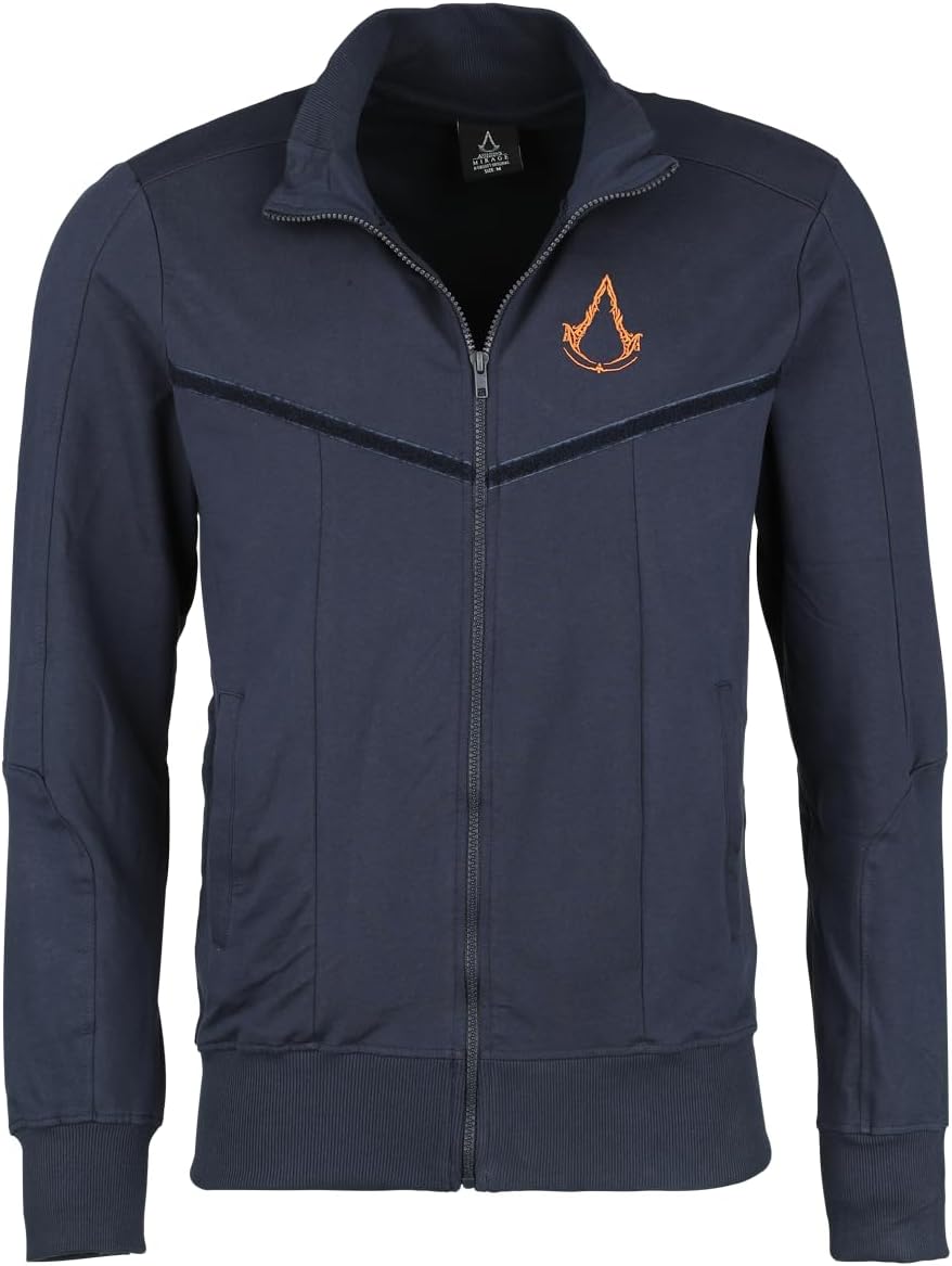 Assassin's Creed Mirage - Hero Männer Kapuzenpullover blau Fan-Merch, Gaming M Blau, M Blau