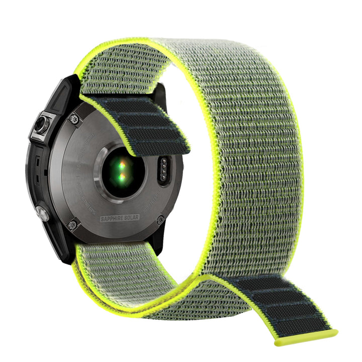 YOOSIDE 22mm Loop Nylon Armband für Garmin Fenix 8 47mm / epix Pro 47mm / Instinct 3 45mm/Fenix 7/6/