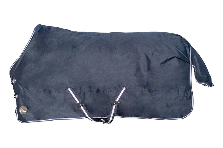 HKM 30096900.0013 Weidedecke Economic mit Polarfleecefutter, dunkelblau, L
