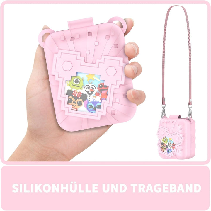 Silikon-Schutzhülle für Bitzee Disney Interactive Toy Anti-Drop-Schutz, Trageband & Langlebigkeit fü