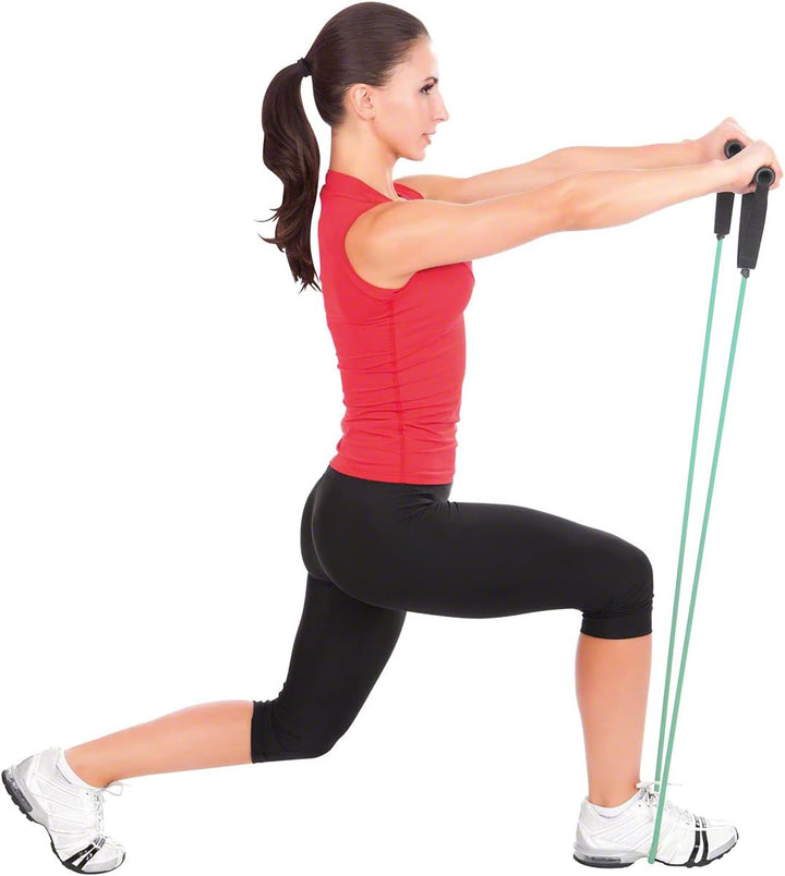 Sport-Tec Fitness Tube, 10er Set mittel - grün, mittel - grün