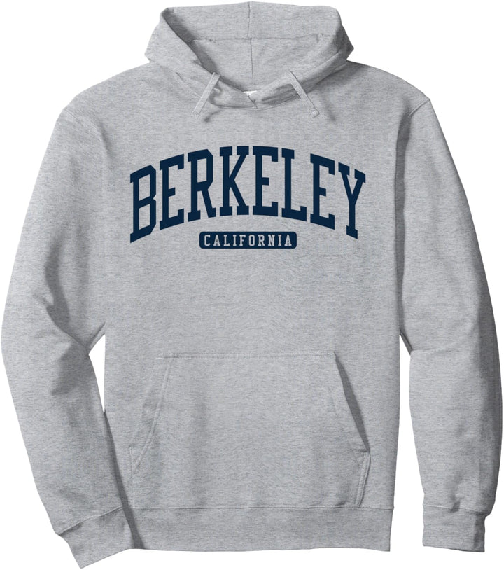 Berkeley California CA College University Style Marineblau Pullover Hoodie