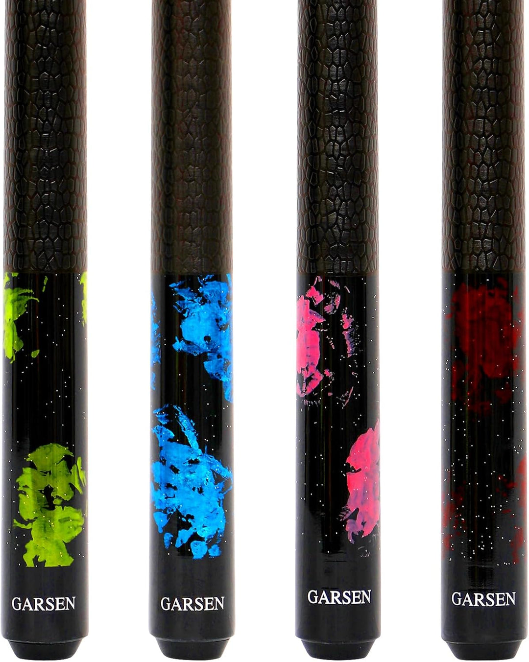 GARSEN Billard-Queue-Stick, 147,3 cm, 510,3 g, 538,6 g, 567 g, 595,3 g, Billard-Hausbar, 4 Stück Set