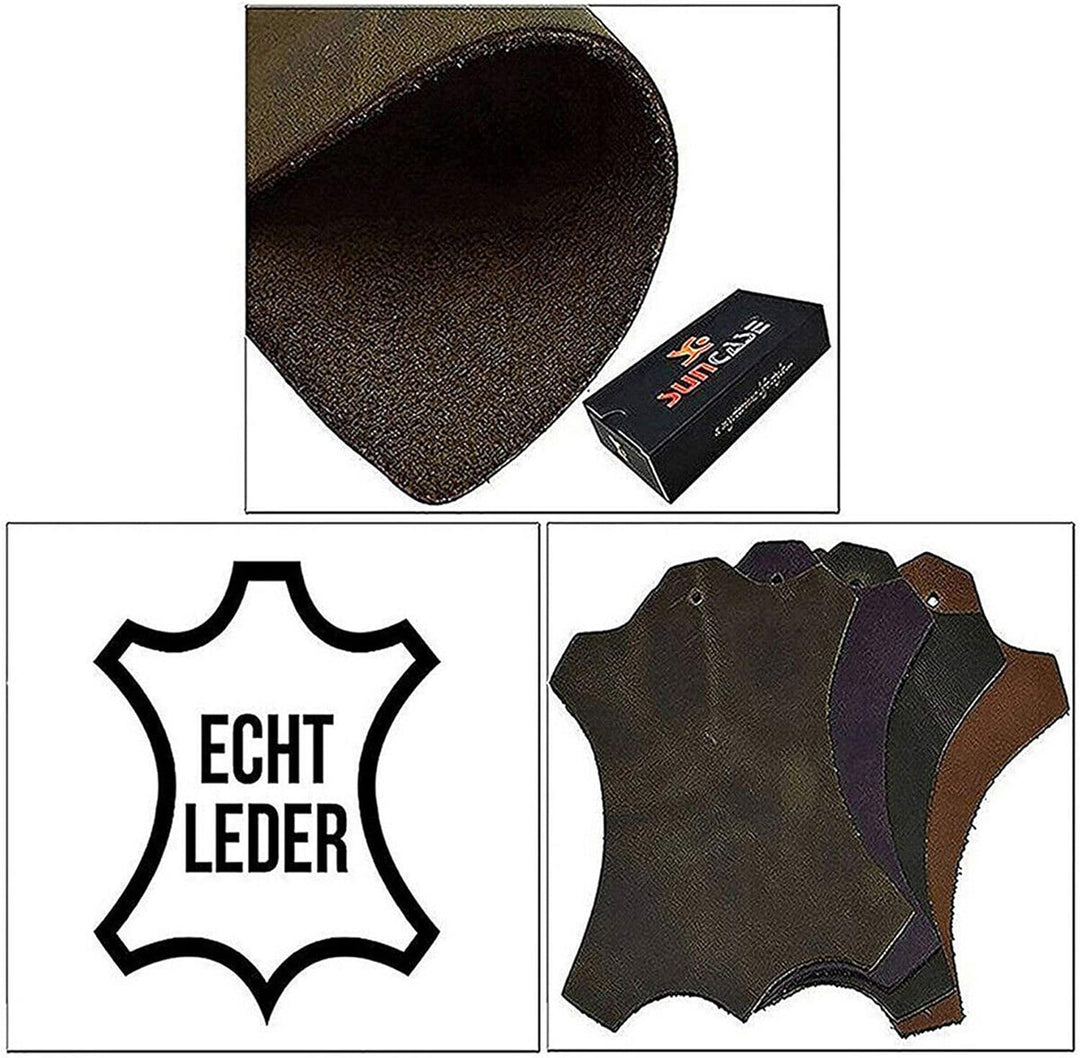 Suncase Original Flip-Style (Ultra-Slim) kompatibel mit iPhone 12 Mini (5.4") Hülle Ledertasche Tasc