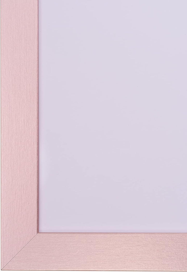 Rahmendesign24 Bilderrahmen Tokio 50x50 ROSÉGOLD ROSÉ Fotorahmen, Wechselrahmen, Posterrahmen, Puzzl