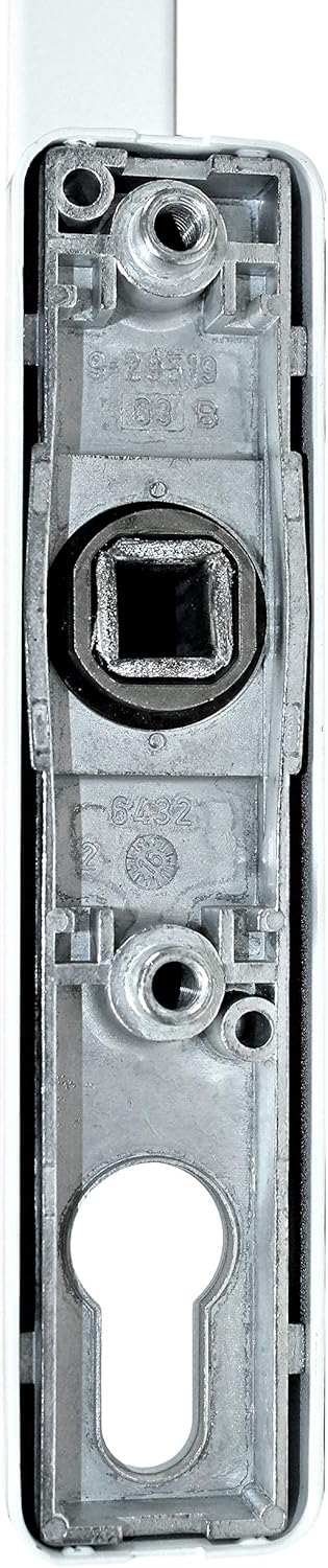 SN-TEC GU Schiebetür Drehgriff DIRIGENT 934/937 (9-25919 01B &amp; 9-29519 03B) mit Unterbau 6432, Links