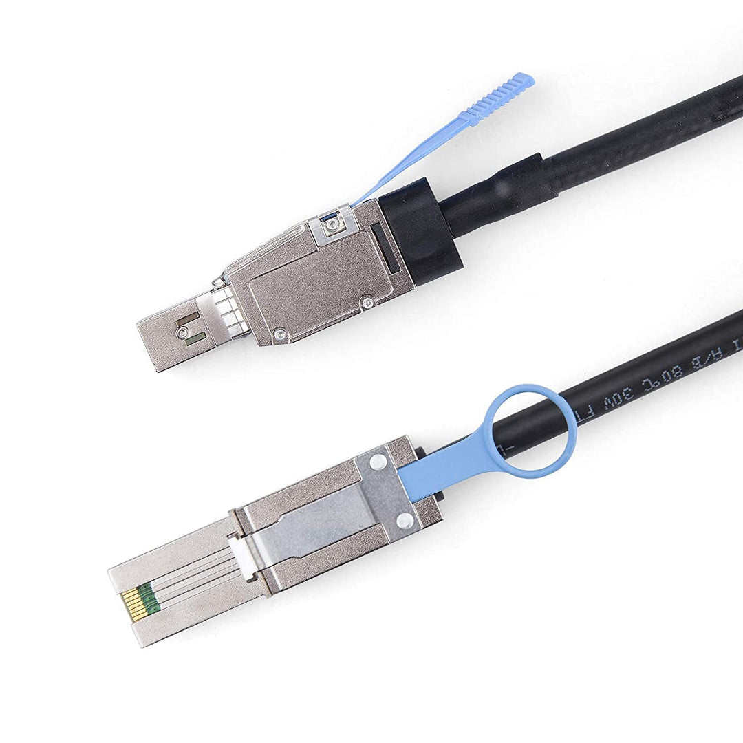 10Gtek External Mini SAS HD SFF-8644 zu Mini SAS SFF-8088 Hybrid Kabel, 4-Meter(13.2ft), SFF-8644 to
