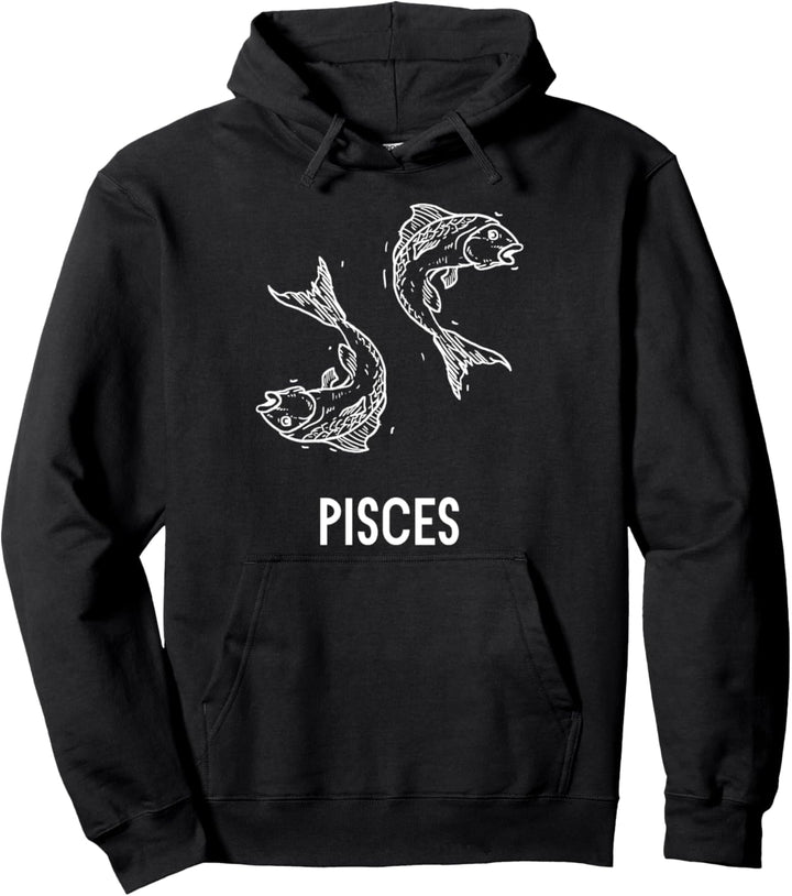 Fische Astrologie Geburtstags Geschenk Sternzeichen Pullover Hoodie