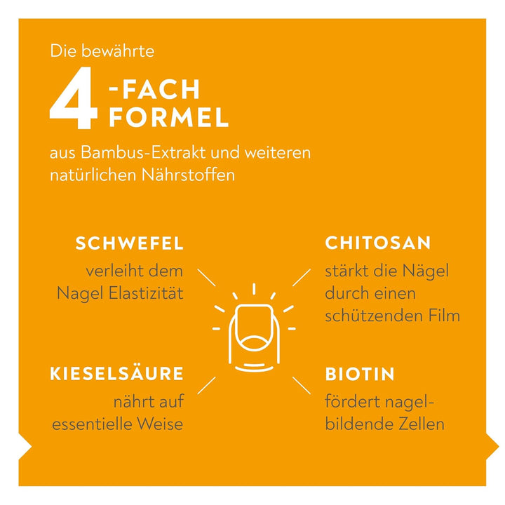 BIO-H-TIN stärkendes Nagel-Serum – Zum Aufbau kräftiger &amp; gesunder Nägel in nur 4 Wochen– 3,3 ml Nag