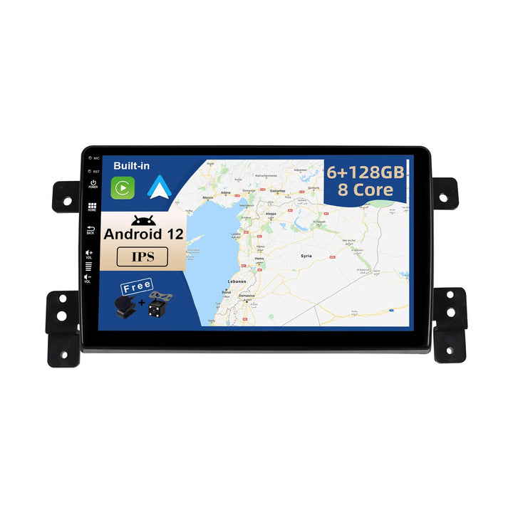 JOYX - [6G+128G] - Android 15 IPS Autoradio Passt für Suzuki Grand Vitara (2005-2015) - Kabellos Car