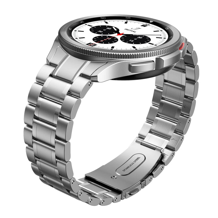ANBEST Edelstahl Armband für Samsung Galaxy Watch 6 Classic 47mm 43mm, Galaxy Watch 4 Classic 46mm 4