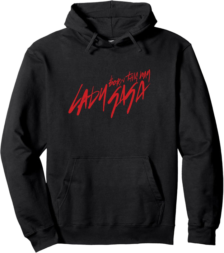 Offizielles Lady Gaga Born This Way Logo Pullover Hoodie