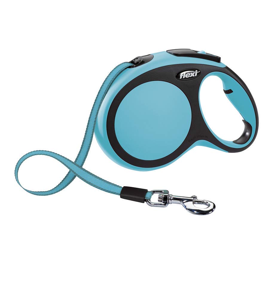 flexi New Comfort L Gurt 5 m blau für Hunde bis 60 kg blau L 5 m, blau L 5 m