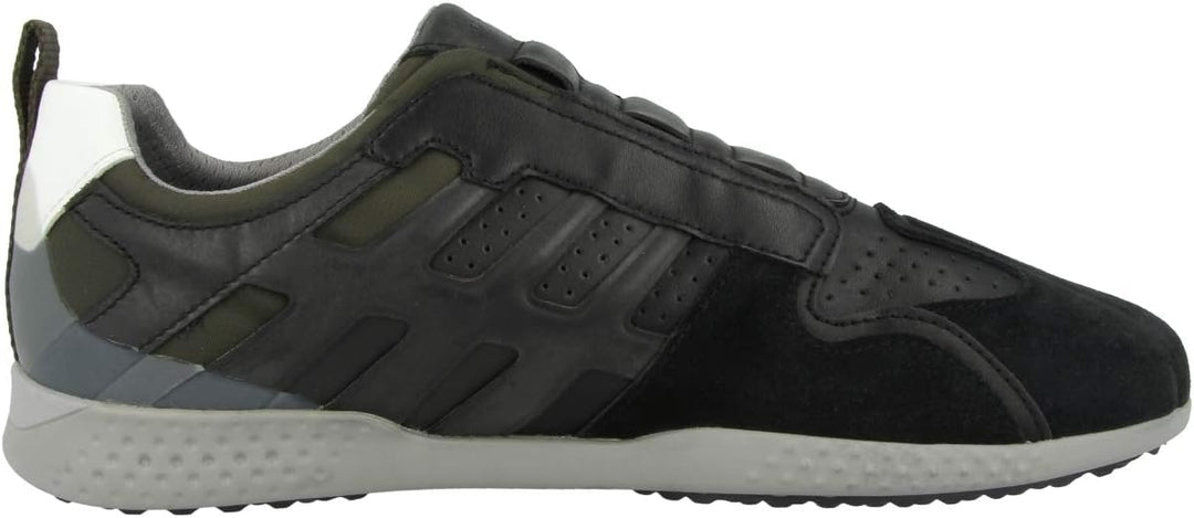 Geox U Snake.2 A Herren Sneaker 40 EU Schwarz, 40 EU Schwarz