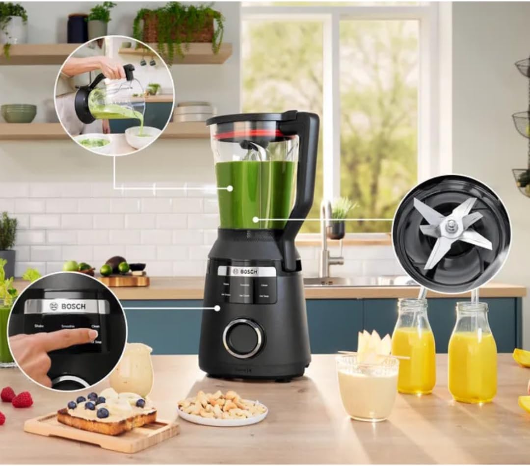 Bosch VitaPower Serie 6 schwarz MMB6654B Standmixer