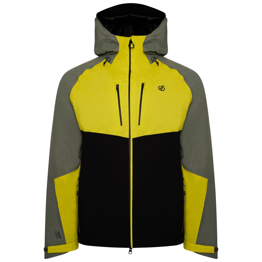 Dare2b Herren Soaring Ii Jacket Jacken, M Agave Green / Neon Spring / Black