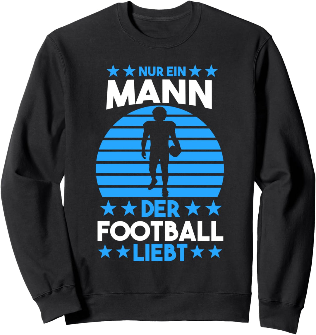 Football Footballspieler Sweatshirt
