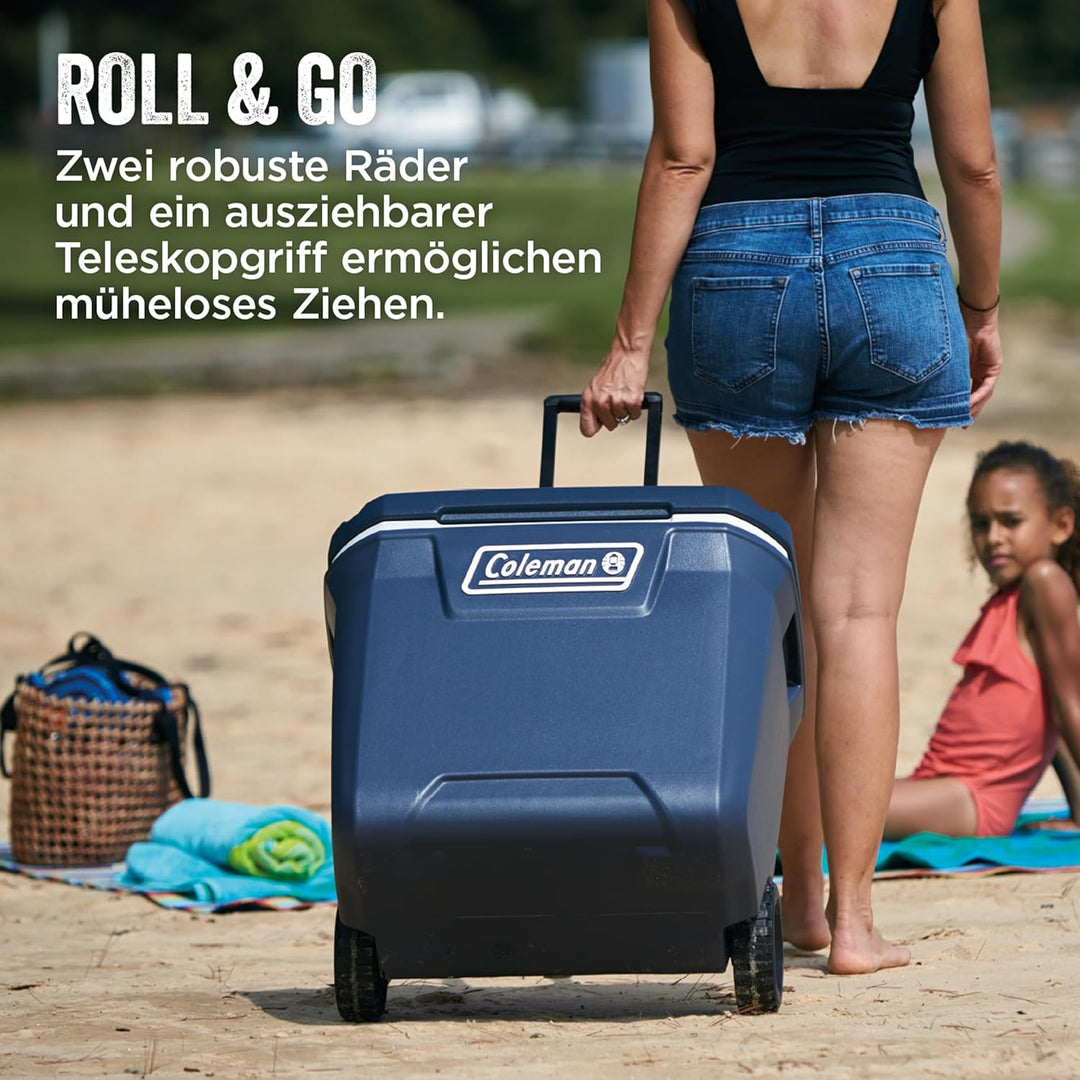 Coleman Xtreme Kühlbox, grosse Thermobox mit Fassungsvermögen, hochwertige PU-Vollschaumkernisolieru