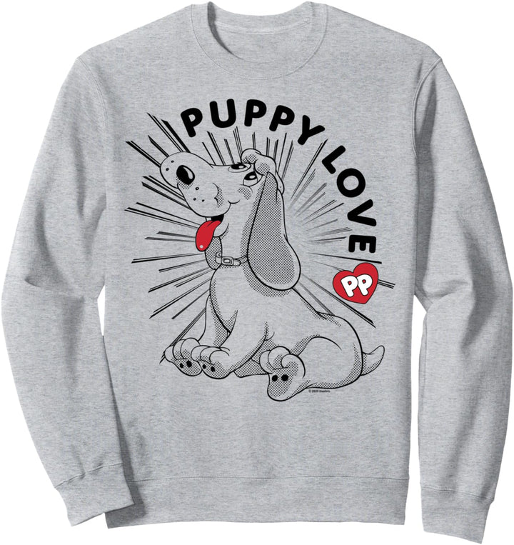 Pound Puppies Vintage Puppy Love Shinning Outline Sweatshirt