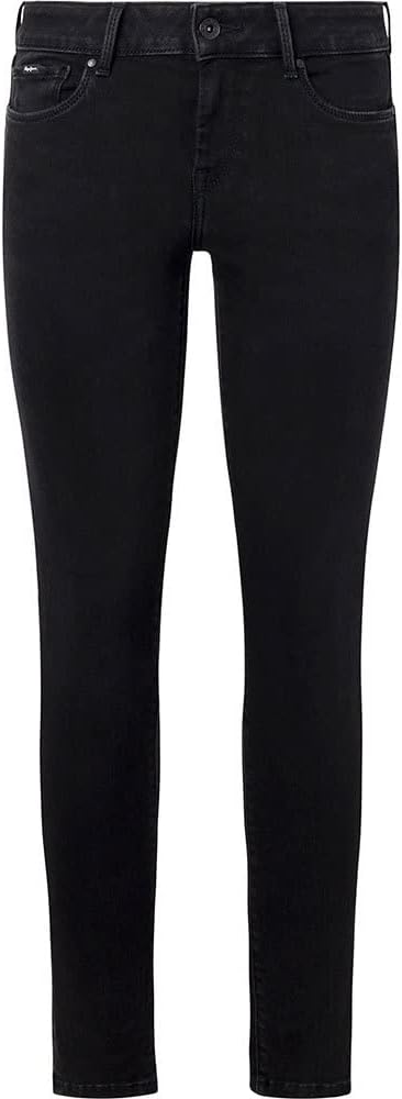 Pepe Jeans Damen Soho Skinny Jeans, Schwarz (Denim-S98), 24W / 30L