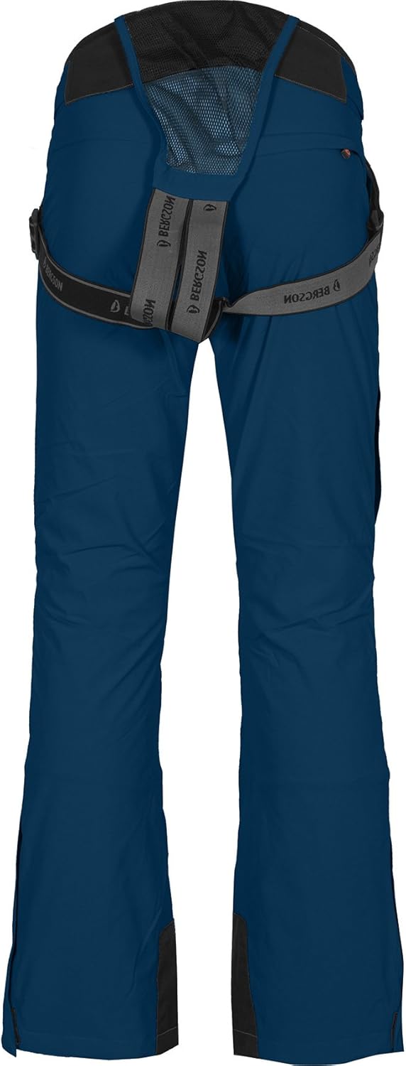 Bergson Flex | Herren Skihose - Oberschenkel Belüftung, wasserdicht, Winddicht, atmungsaktiv, bielas
