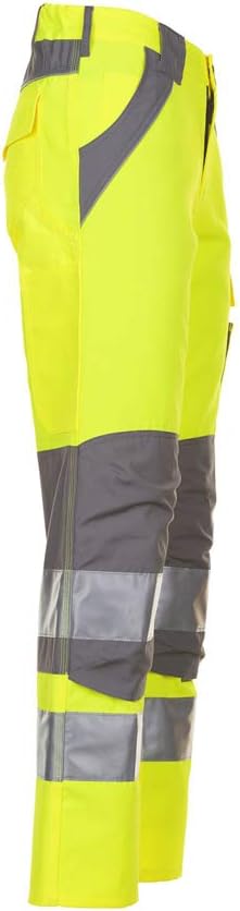 Planam Grösse 46 Unisex Plaline Warnschutz Bundhose gelb Zink Modell 5611 46 Gelb/Zink, 46 Gelb/Zink