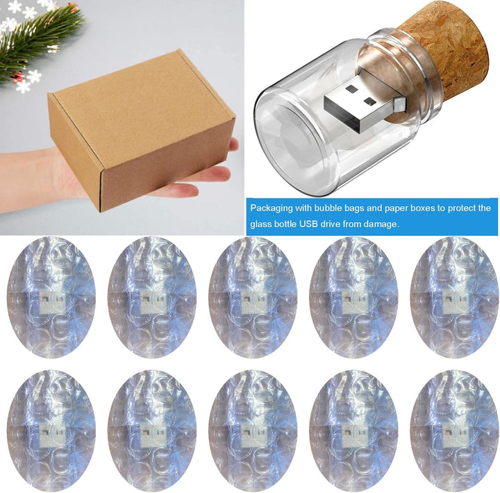 10PCS 4GB niedliche Drift Flasche USB Flash Drive Memory Stick verstauen Disk Weihnachts Geschenk gr
