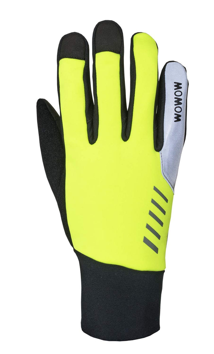 WOWOW Daylight Fahrradhandschuhe L Gelb/Schwarz, L Gelb/Schwarz