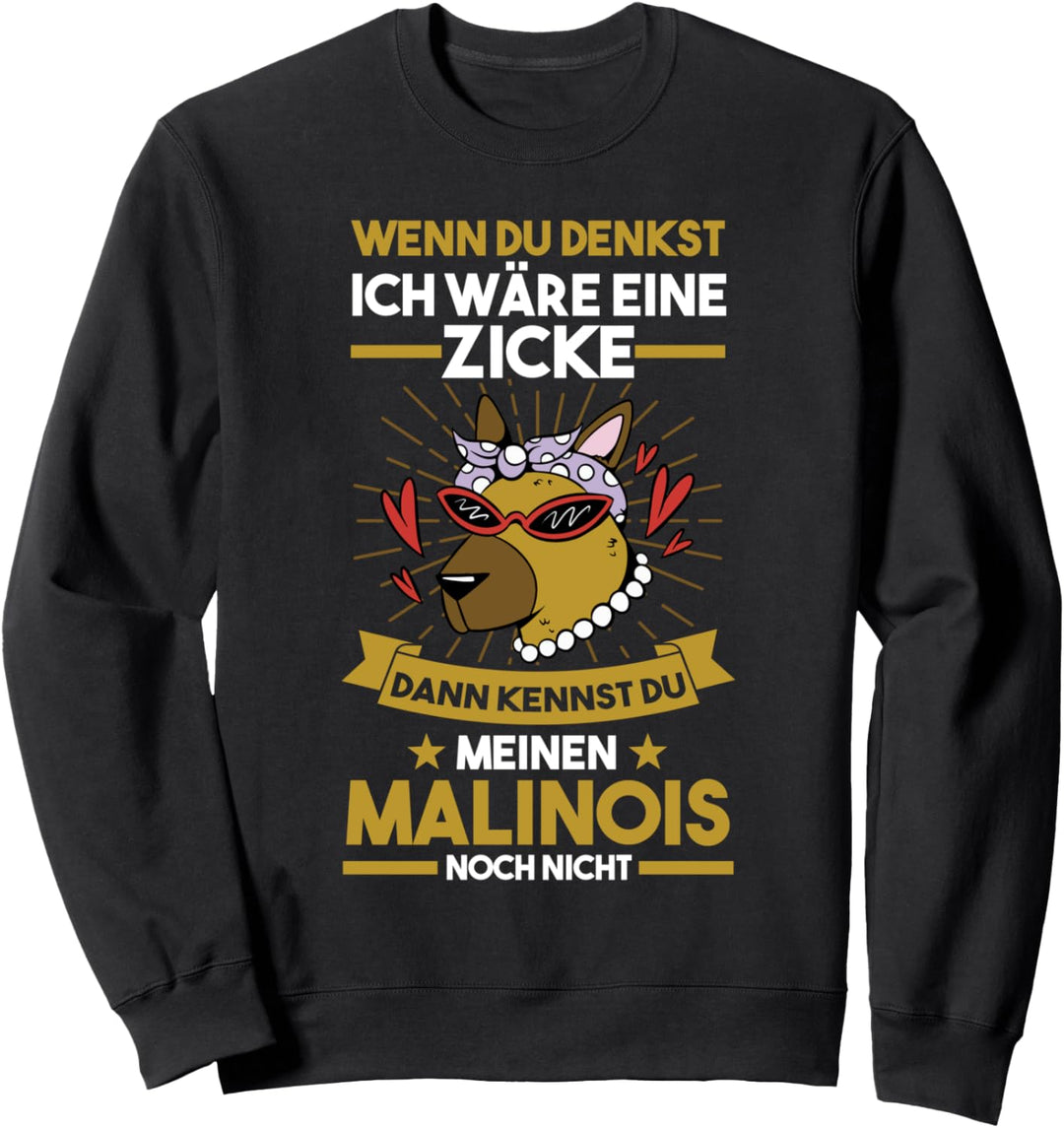 Belgischer Schäferhund Zicke Hund Malinois Sweatshirt