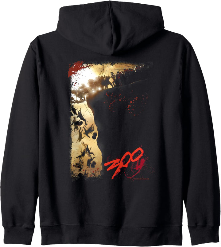 300 Movie The Cliff Kapuzenjacke