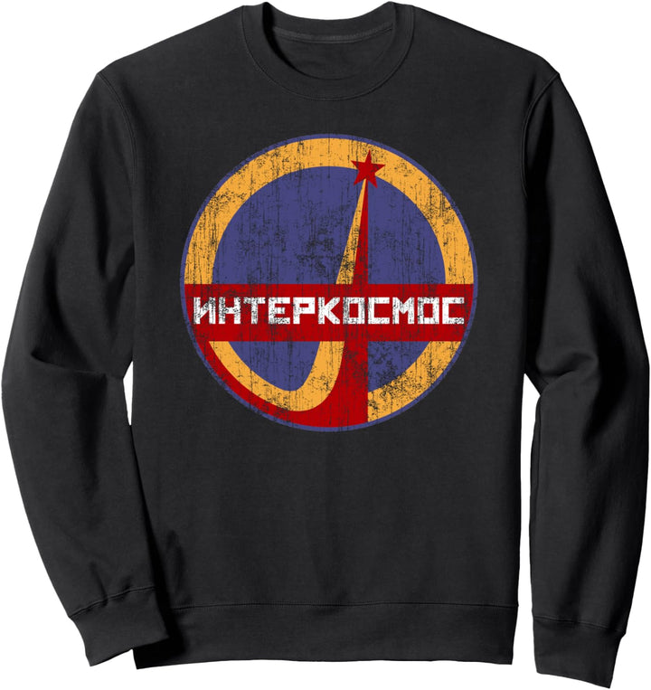 CCCP Interkosmos Space Vintage Style Logo URSS Soviet Sweatshirt