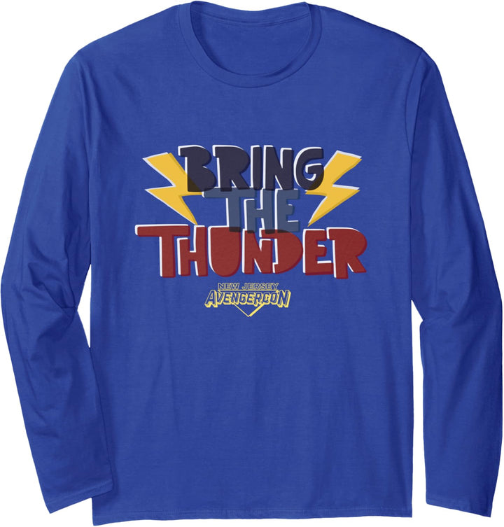 Marvel Ms. Marvel New Jersey Avengercon Bring the Thunder Langarmshirt