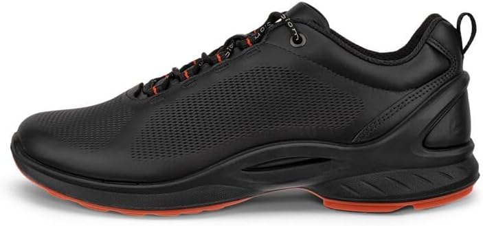 ECCO Herren Biomfjuelm Sneaker 39 EU Black Red, 39 EU Black Red