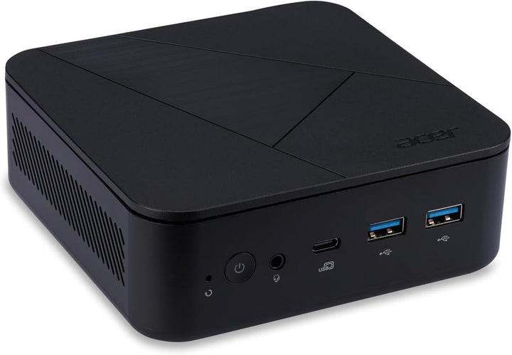 acer Mini PC | Veriton NUC | Schwarz | N100 | RAM: 8GB | SSD: 2TB | Windows 11 Pro | Office 2024 Pro