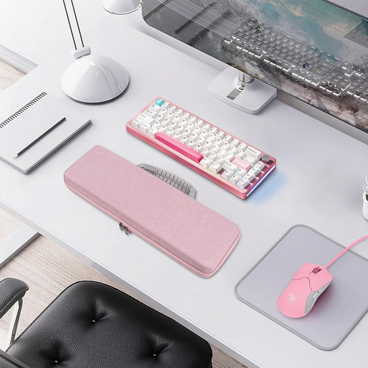 GEEKRIA 65%-Tastatur- & Maus-Kombihülle, Hartschalen-Reisetasche für mechanische Gaming-Tastatur mit